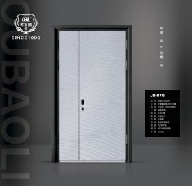 轻奢系统装甲门精雕铝木装甲门